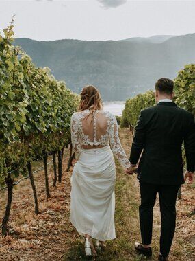 Match Made Bridal Two-Piece Wedding Dress